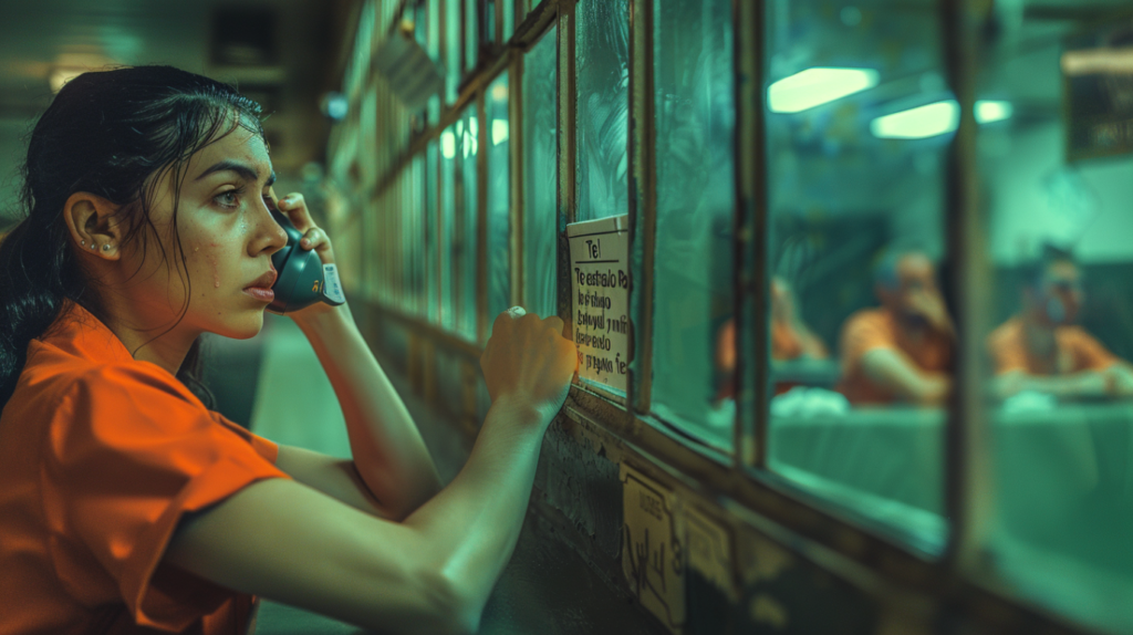 visiting and communicating with someone in ice detention